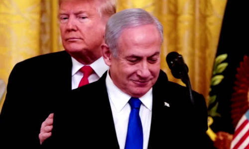 Donald Trump cu Benjamin Netanyahu