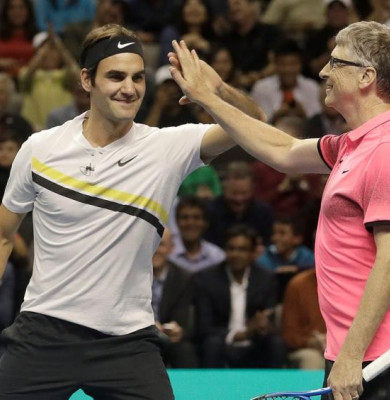 bill gates roger federer