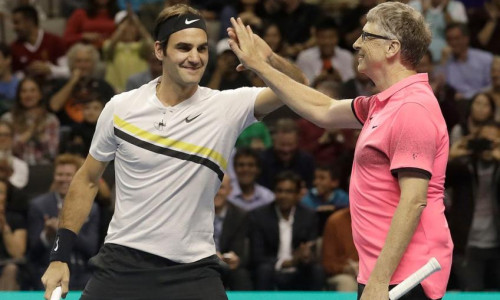 bill gates roger federer