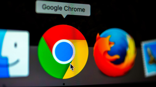 Google Chrome, între Safari și Firefox, browser