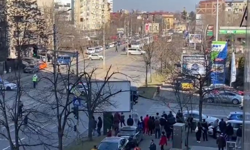 Alertă la o benzinărie din Sectorul 3