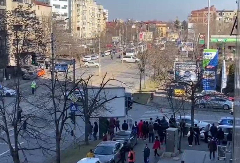 Alertă la o benzinărie din Sectorul 3