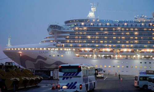 Diamond Princess, nava cu coronavirus
