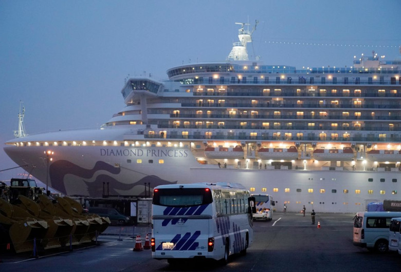 Diamond Princess, nava cu coronavirus