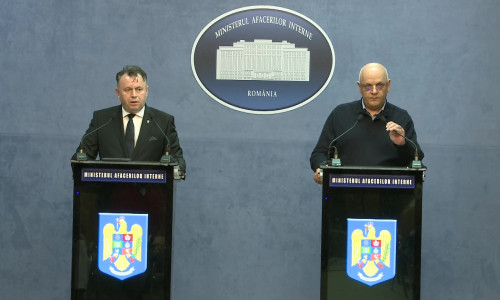 Nelu Tătaru și Raed Arafat, la MAI
