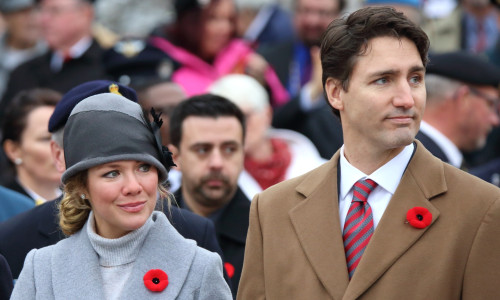 Sophie Gregoire Trudeau shutterstock_347301308