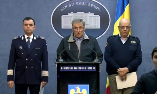 Marcel Vela, Bogdan Despescu și Raed Arafat, la MAI