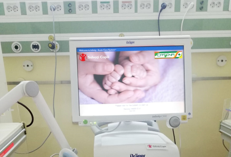 Aparat medical donat de Salvați Copiii