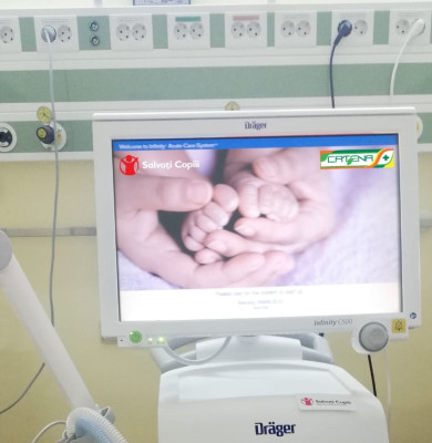 Aparat medical donat de Salvați Copiii