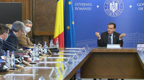 Ședință de Guvern cu Ludovic Orban