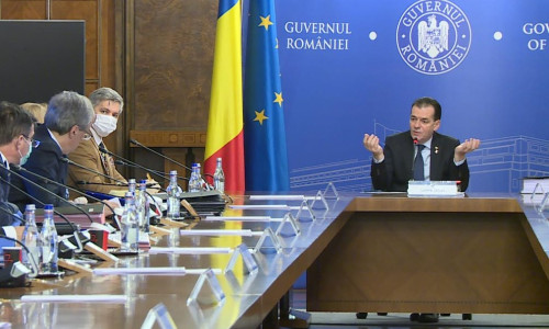 Ședință de Guvern cu Ludovic Orban