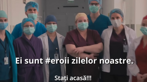 Mesaj al medicilor timișoreni de stat acasă