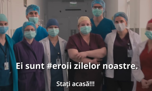 Mesaj al medicilor timișoreni de stat acasă