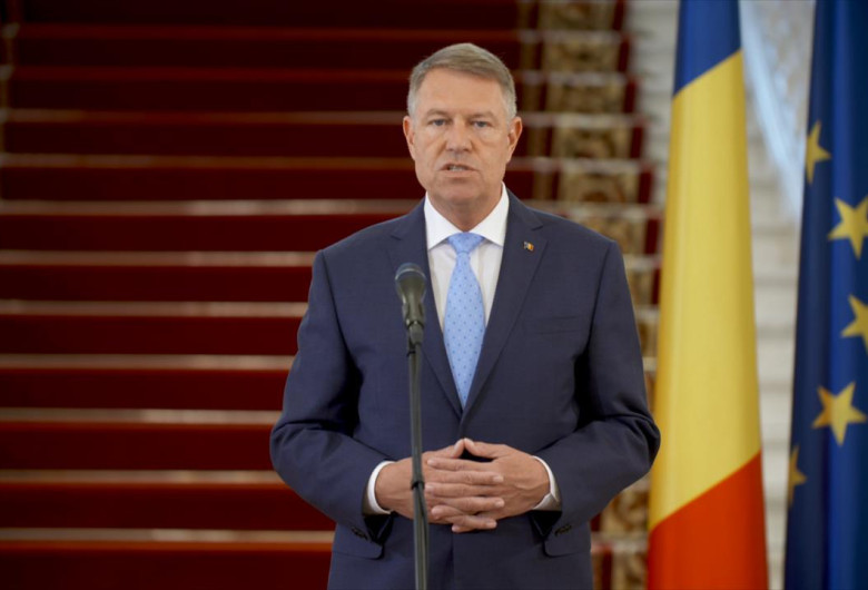 Klaus Iohannis, mesaj de la Cotroceni