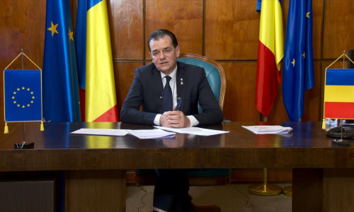 Ludovic Orban, la birou