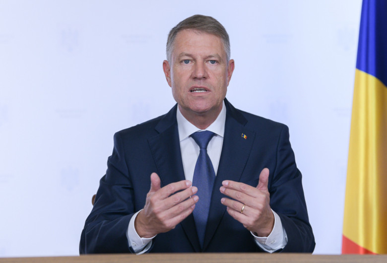 klaus iohannis declarație