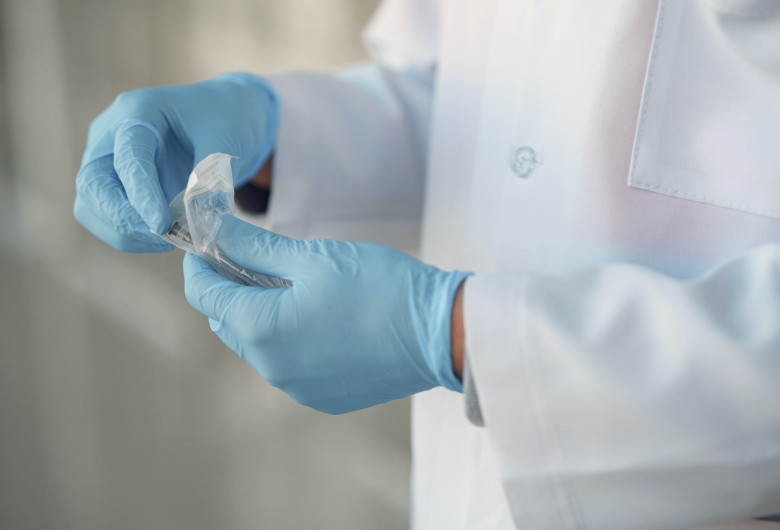 Doctor, ac, seringă, injecție, vaccin, teste, studiu clinic, medic