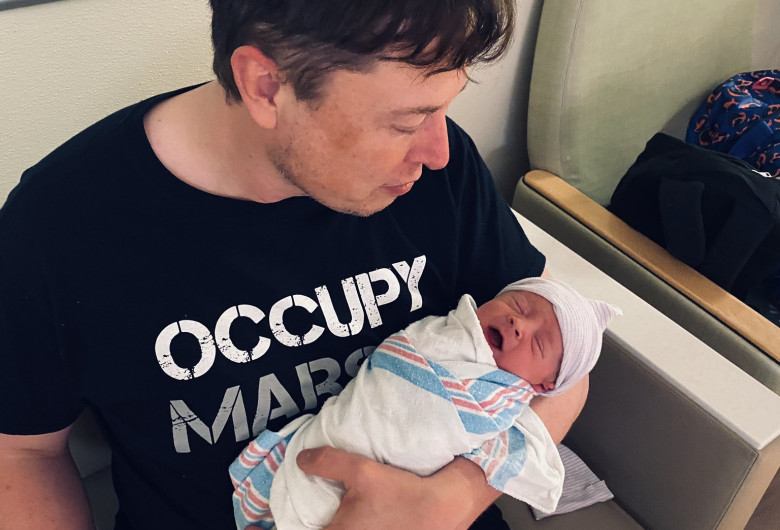 elon musk baby