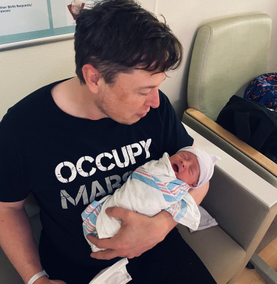 elon musk baby