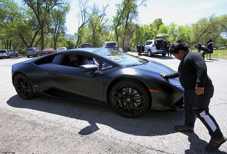copil lamborghini