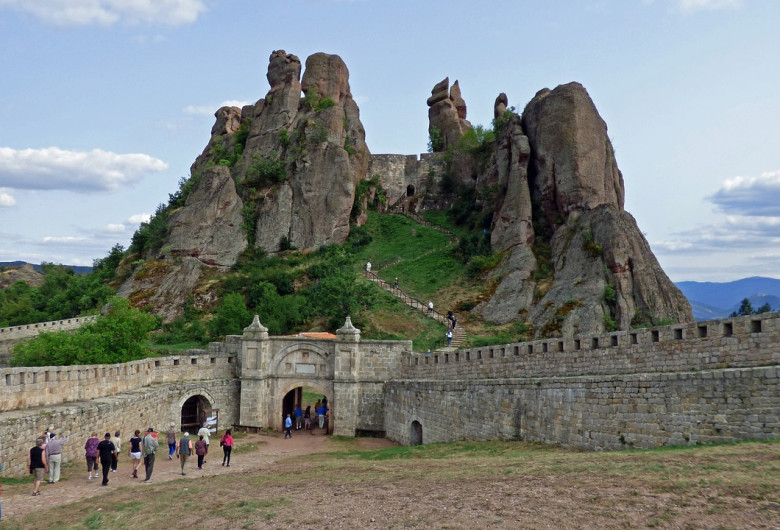 Belogradchik, turiști în Bulgaria