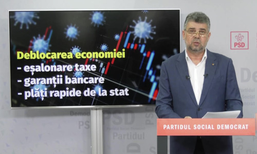 Ciolacu Marcel prezintă programul Repornim România