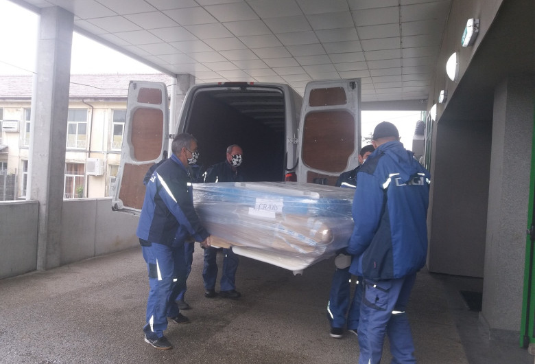 Donație de echipamente medicale pentru COVID-19, coronavirus, Digi