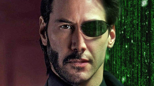 Keanu Reeves în Matrix