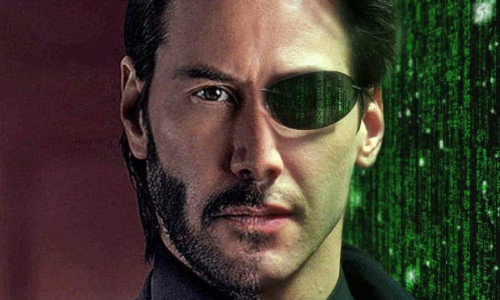 Keanu Reeves în Matrix