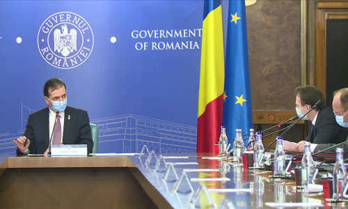 Ședință de Guvern cu Ludovic Orban