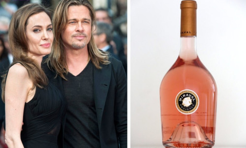 Angelina Jolie și Brad Pitt lansează șampanie