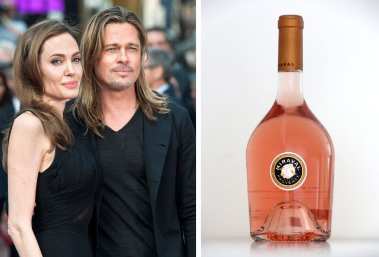 Angelina Jolie și Brad Pitt lansează șampanie