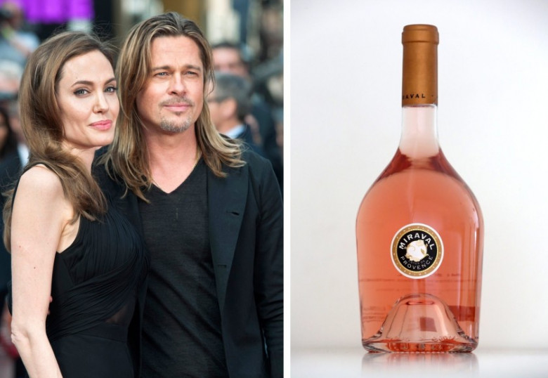 Angelina Jolie și Brad Pitt lansează șampanie