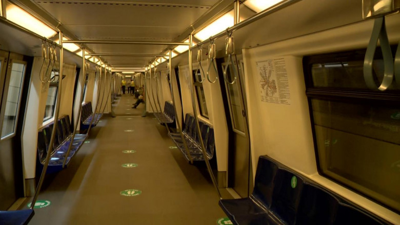 Metrou gol, fără călători