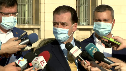 Ludovic Orban cu Costel Alexe în spate