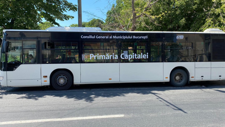 Autobuz STB, transport în comun în Capitală