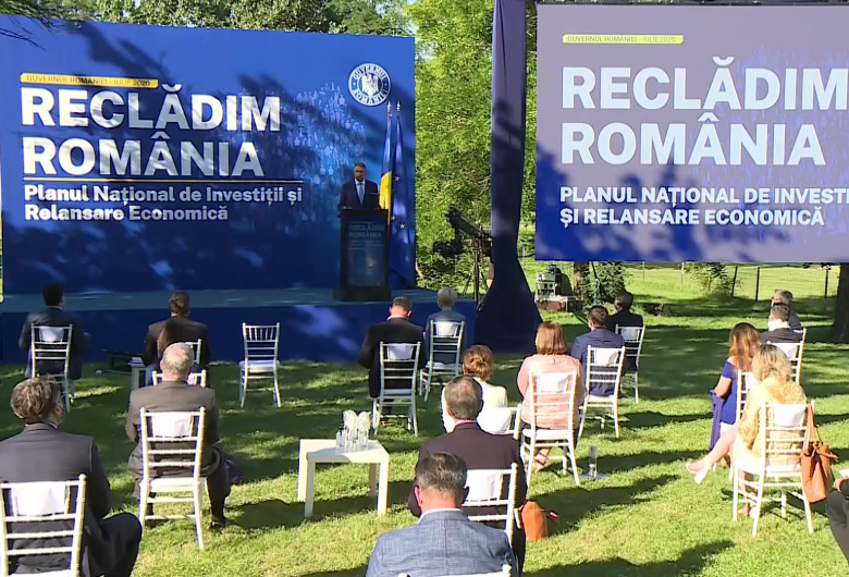 Programul de relansare economică a României, iul 2020