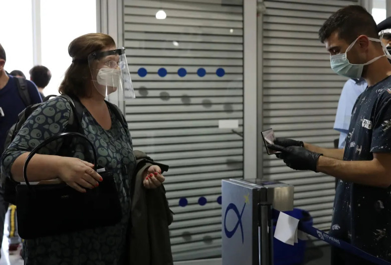 Teste de coronavirus, COVID-19 pe aeroportul din Grecia, Atena