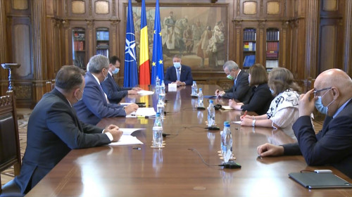 Ședință miniștrii cu Klaus Iohannis