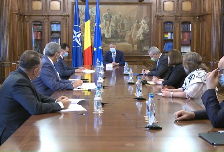 Ședință miniștrii cu Klaus Iohannis