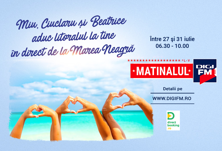 Matinalul Digi FM de la Marea Neagră
