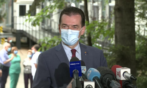Ludovic Orban la Spitalul Elias