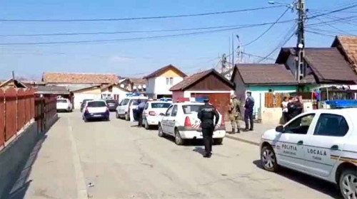 Polițiști intervin în Turda