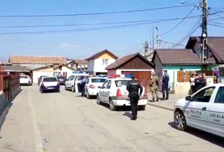 Polițiști intervin în Turda