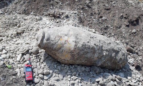 Bombă de aviație găsită în Ploiești