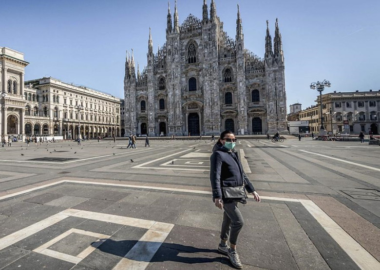 Italia în zile de COVID-19, coronavirus