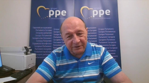 Traian Băsescu la PPE
