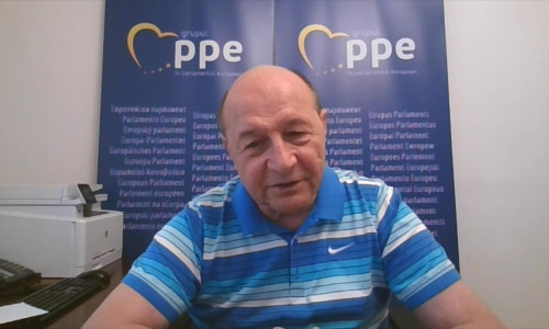 Traian Băsescu la PPE