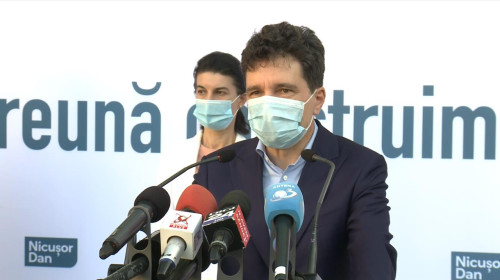 Nicușor Dan în campanie electorală