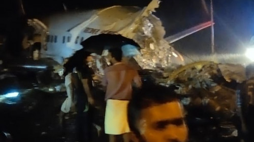 Avion prăbușit în India